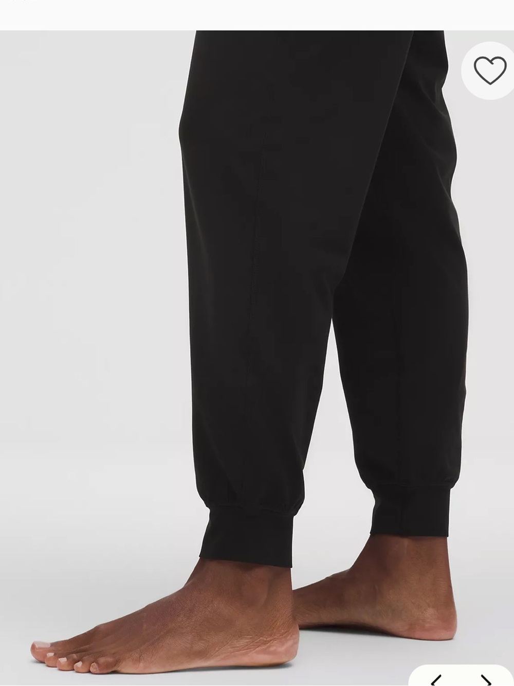 NWT lululemon athletica High-Rise Jogger size 2 Black - Picture 6 of 7